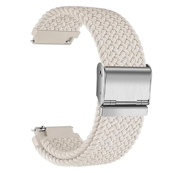 20мм 22мм Ремешок для Samsung Galaxy Watch 6 40мм 44мм/4/5 pro 45мм плетеный браслет solo loop correa Galaxy watch 6 классический ремешок Изображение 2