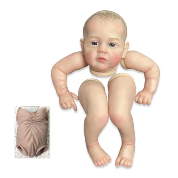 размер готовой куклы Reborn Maryann 20 дюймов 50 см, уже раскрашенные комплекты, очень реалистичный ребенок со множеством деталей, прожилок