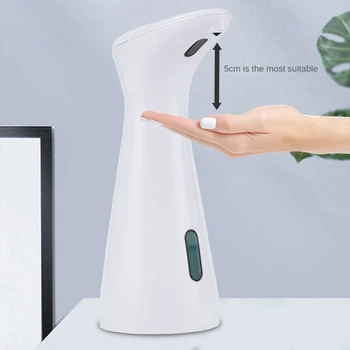 Модернизированный Автоматический дозатор жидкого мыла объемом 200 МЛ, интеллектуальный индукционный датчик, Дозатор мыла для мытья рук, дозатор мыла для ванной комнаты Изображение 2