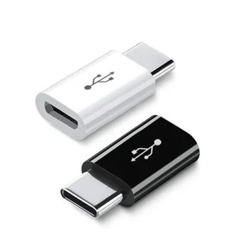 100шт Адаптер Micro USB для Type C Otg штекер Android Micro USB для Type C Samsung Huawei Xiaomi Usb C адаптер Изображение 2