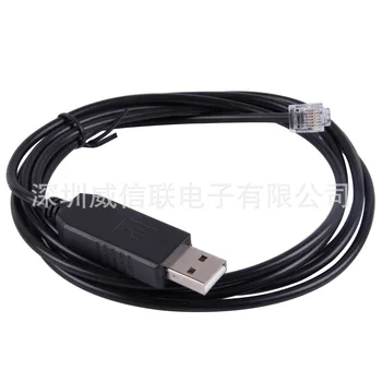 Микросхема CP2102 USB RS232-RJ12 6P6C Консольный последовательный кабель тестовый кабель управления