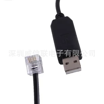 Микросхема CP2102 USB RS232-RJ12 6P6C Консольный последовательный кабель тестовый кабель управления Изображение 2