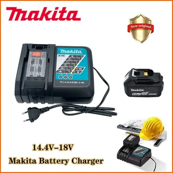 Makita Оригинальное Зарядное Устройство DC18RC Makita 3A 6A 14,4 V 18V Bl1830 Bl1430 BL1860 BL1890 Зарядное Устройство для инструмента Usb 18VRC