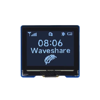 Waveshare 1,32-дюймовый Oled-модуль с разрешением 128X96, 16-уровневый дисплей Серого цвета, Связь Spi/I2C