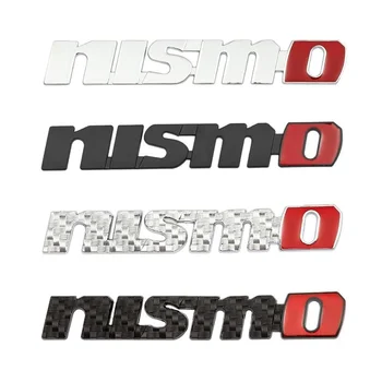 3D Металлический Логотип NISMO Значок Заднего Багажника Автомобиля Эмблема Наклейка Наклейки для Nissan Tiida Teana Qashqai Almera Juke X Trail