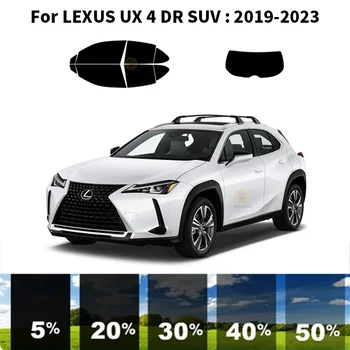 Предварительно Обработанная нанокерамика car UV Window Tint Kit Автомобильная Пленка Для Окон LEXUS UX 4 DR SUV 2019-2023