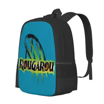 Rougarou Loop Design Pattern Дизайн Рюкзака Школьные сумки Rougarou Cedar Point Floorless Mantis Roller Park Изображение 2