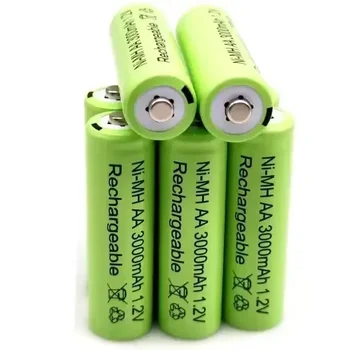 4 ~ 20 ШТ 1,2 В 3000 мАч NI MH AA Аккумуляторные батареи для предварительной загрузки NI-MH Аккумуляторные батареи для повторной загрузки Micrfono De La Cmara Изображение 2