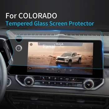 Для Chevrolet Colorado 2023 Защитная пленка для экрана дисплея из закаленного стекла Carplay Car Аксессуары для интерьера автомобиля