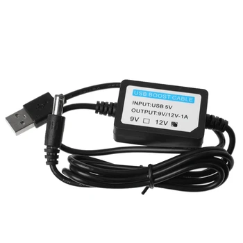 USB-кабель длиной 1 м для DC 5 В до DC 12 В повышающий модуль конвертер адаптер Cabll