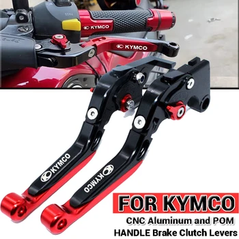 Складные выдвижные рычаги тормозной системы сцепления для мотоциклов, алюминиевые для KYMCO XCITING 250 300 500 400 DOWNTOWN 125/200/300/350