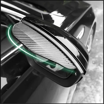 Универсальное Автомобильное Зеркало Заднего Вида Rain Eyebrow для Pontiac Vibe Scion tC Toyota Yaris Хэтчбек Prius Изображение 2